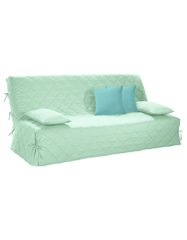 Neuve avec étiquette Colombine Housse Clic-clac Standard Matelassée Coton Bachette Uni 1