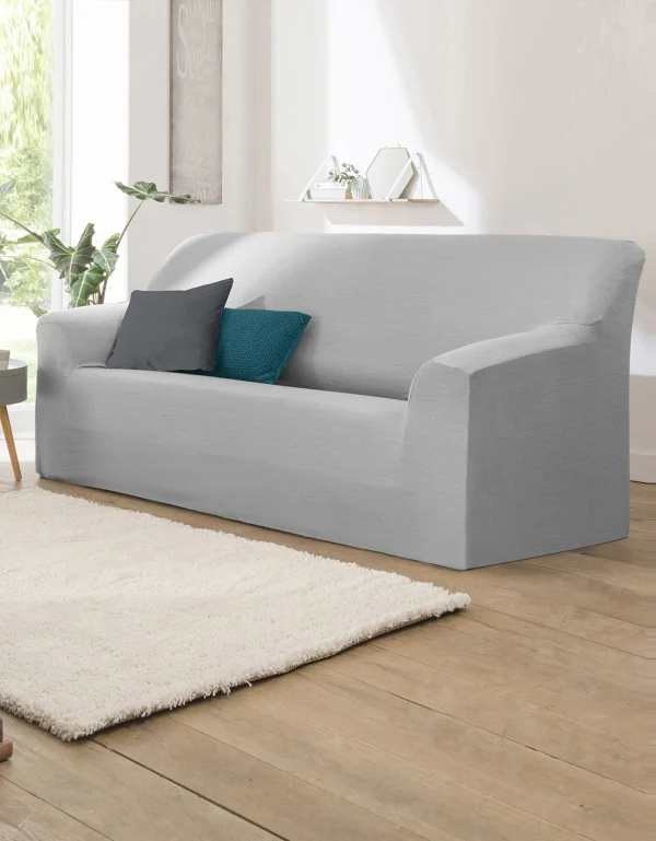 officiel Blancheporte Housse Extensible Unie Canapé Fauteuil Accoudoirs 1