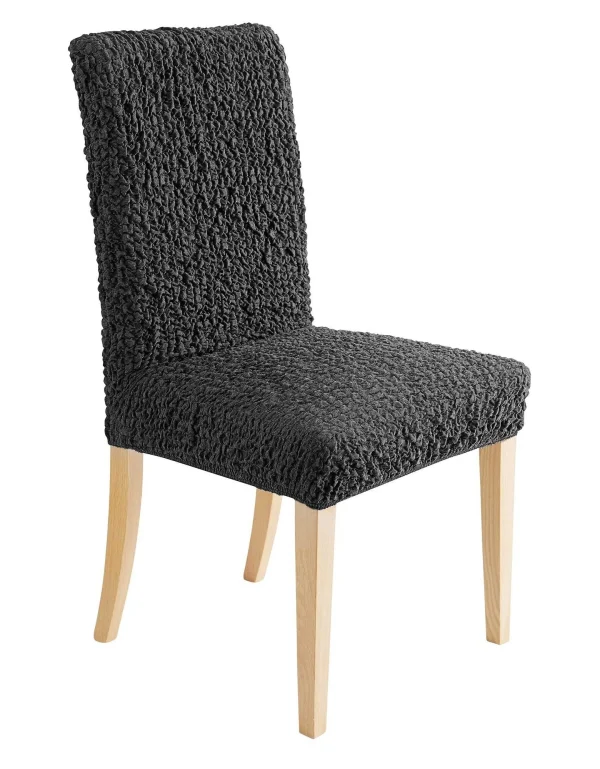 Blancheporte Housse Chaise Unie Gaufrée Bi-extensible Prestation Et Rapide 1