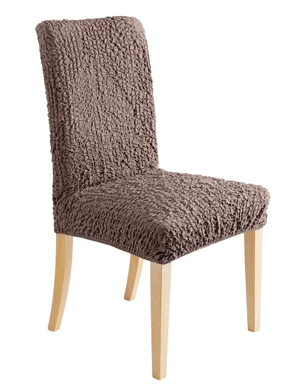Blancheporte Housse Chaise Unie Gaufrée Bi-extensible vente pas cher en ligne 1