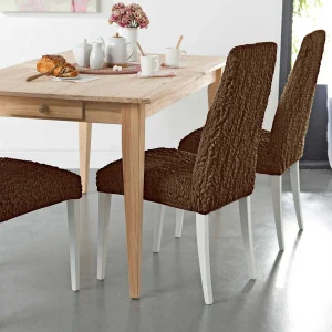 Blancheporte Housse Chaise Unie Gaufrée Bi-extensible vente pas cher en ligne 6