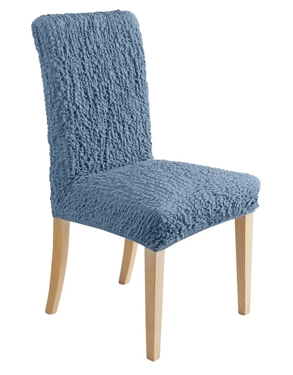 authentiques Blancheporte Housse Chaise Unie Gaufrée Bi-extensible 1