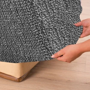 achat pas cher Blancheporte Housse Bi-extensible Imprimée Gaufrée Pour Fauteuil Et Canapé 9