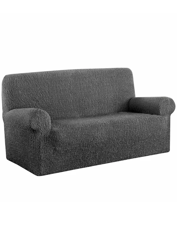 achat pas cher Blancheporte Housse Bi-extensible Imprimée Gaufrée Pour Fauteuil Et Canapé 1