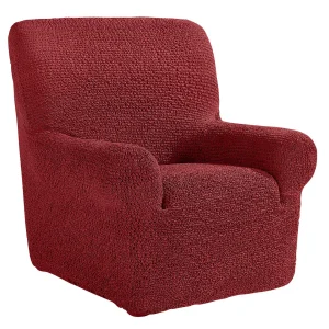 boutique pas cher Blancheporte Housse Bi-extensible Imprimée Gaufrée Pour Fauteuil Et Canapé 9