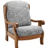 Blancheporte Housse Microfibre Bi-extensible Motifs Graphique Spéciale Fauteuil Rustique Paris 5