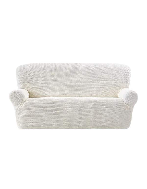 qualité d’originales Blancheporte Housse Texturée Bi-extensible Spéciale Canapé Fauteuil à Accoudoirs 1