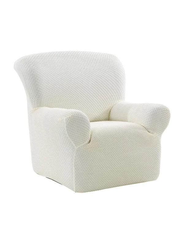 qualité d’originales Blancheporte Housse Texturée Bi-extensible Spéciale Canapé Fauteuil à Accoudoirs 4