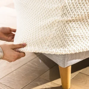 qualité d’originales Blancheporte Housse Texturée Bi-extensible Spéciale Canapé Fauteuil à Accoudoirs 13