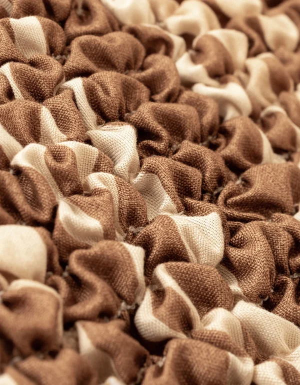 à prix très bas Blancheporte Housse Bi-extensible Microfibre Imprimé Vagues Pour Fauteuil Et Canapé 4