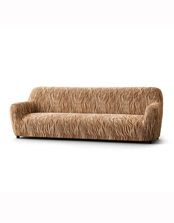 à prix très bas Blancheporte Housse Bi-extensible Microfibre Imprimé Vagues Pour Fauteuil Et Canapé 6