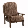 Blancheporte Housse Microfibre Bi-extensible Imprimé Vagues Spéciale Fauteuil Rustique meilleure qualité 17