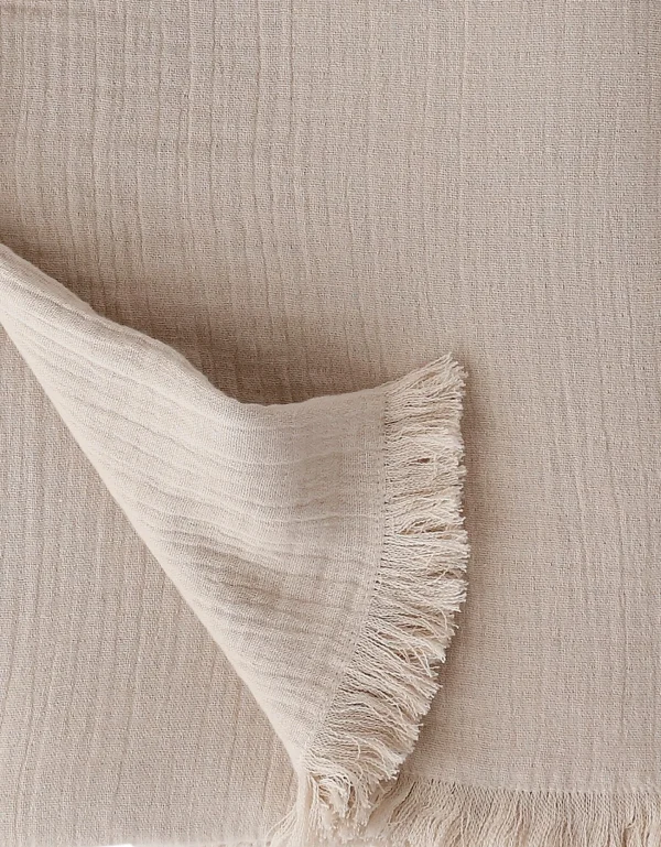 Colombine Jeté Double Gaze De Coton grande marque pas cher 4