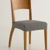 Meilleur Prix Blancheporte Housse Assise De Chaise Extensible Jacquard Graphique 10