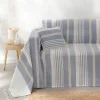 Blancheporte Plaid Jeté Multicolore Coton Tissage Artisanal marque pas cher 5