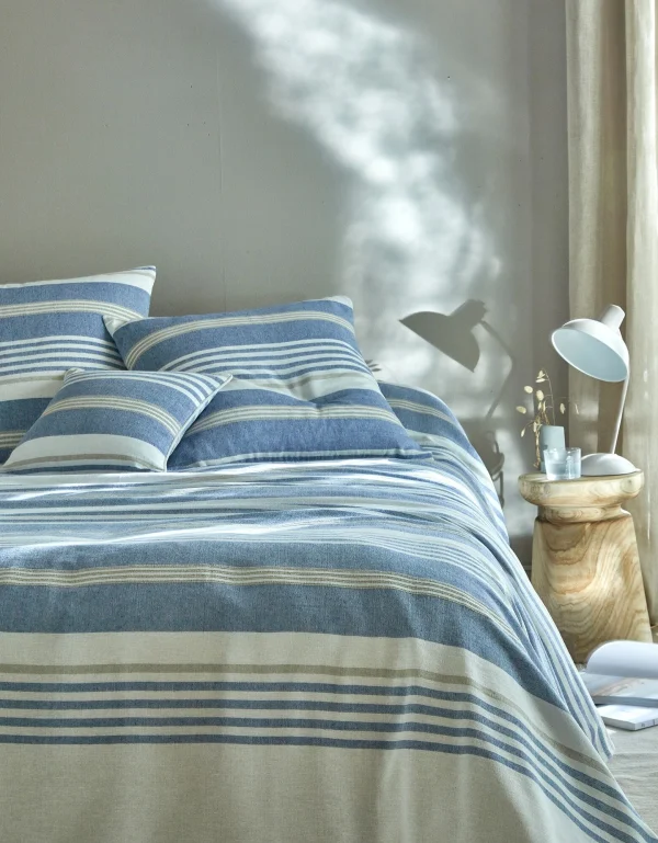 Blancheporte Plaid Jeté Multicolore Coton Tissage Artisanal marque pas cher 4