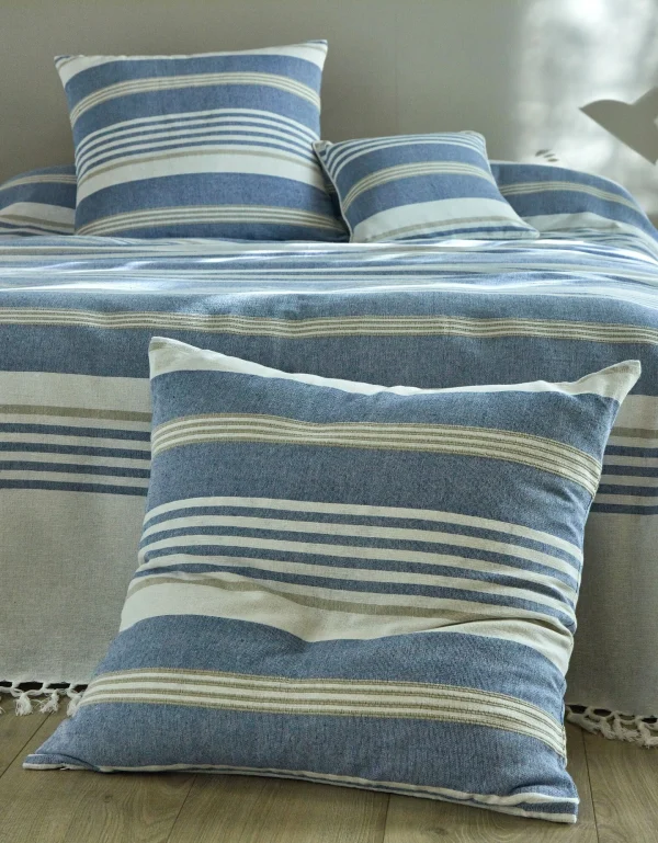 Blancheporte Plaid Jeté Multicolore Coton Tissage Artisanal marque pas cher 5