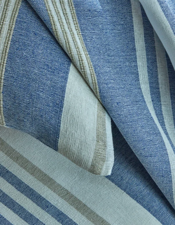 Blancheporte Plaid Jeté Multicolore Coton Tissage Artisanal marque pas cher 7
