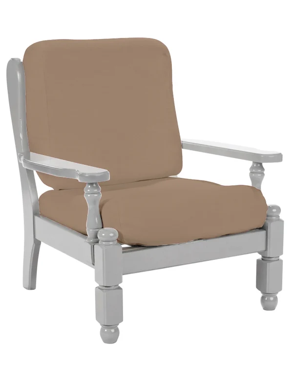 Blancheporte Housse Extensible Unie Spéciale Fauteuil Rustique en promotion 1