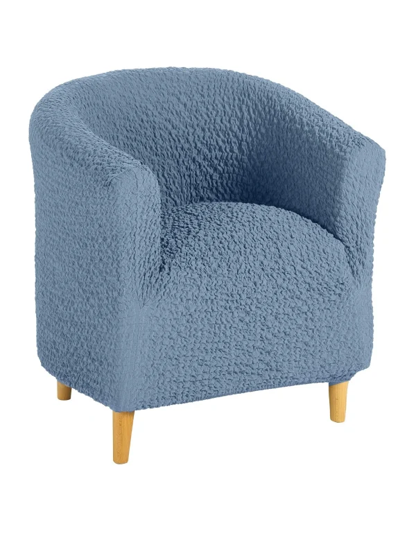 boutique pas cher Blancheporte Housse Gaufrée Bi-extensible Spéciale Fauteuil Cabriolet 1