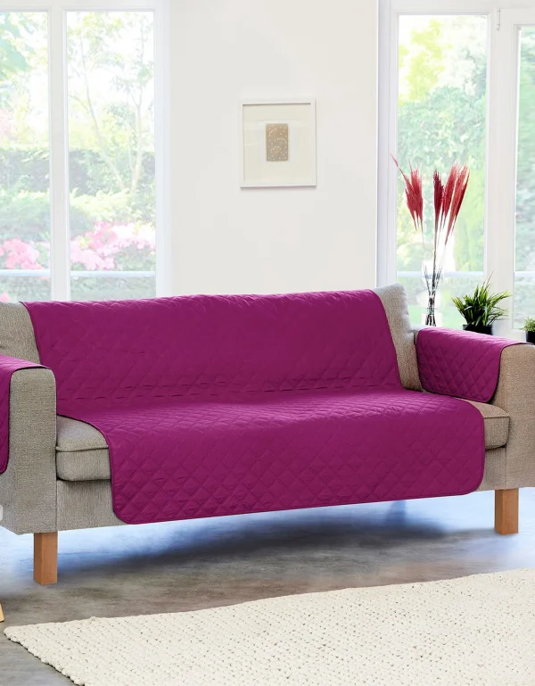 Blancheporte Protège-salon Antiglisse Microfibre Matelassé Authentic Original licence 1