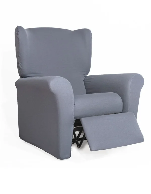 mode Blancheporte Housse Unie Fauteuil Bi-extensible 1