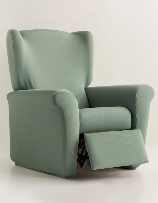 Blancheporte Housse Unie Fauteuil Bi-extensible en solde 1