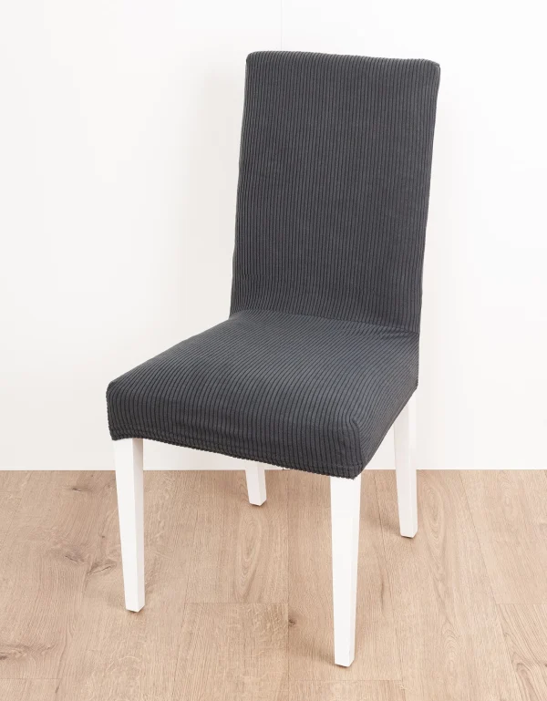 boutiqued en ligne Blancheporte Housse De Chaise Bi-extensible Velours Côtelé 1