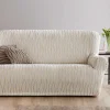 Blancheporte Housse De Salon Jacquard Extensible Imprimé “vagues” Acheter 7