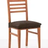 Blancheporte Housse Extensible Motif Jacquard Spéciale Assise De Chaise – Lot De 2 Livraison Standard/Rapide 10