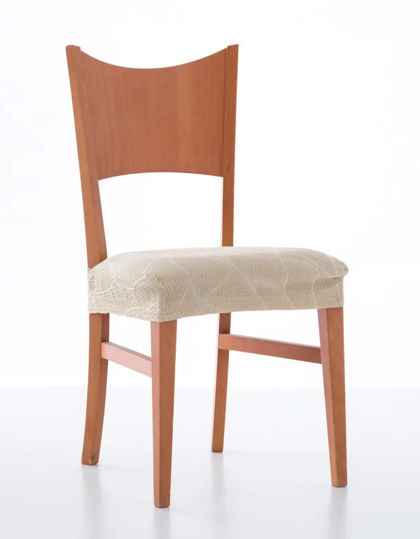 Blancheporte Housse Extensible Motif Jacquard Spéciale Assise De Chaise – Lot De 2 acheter 1