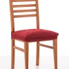 excellents soldes Blancheporte Housse Extensible Motif Jacquard Spéciale Assise De Chaise – Lot De 2 8