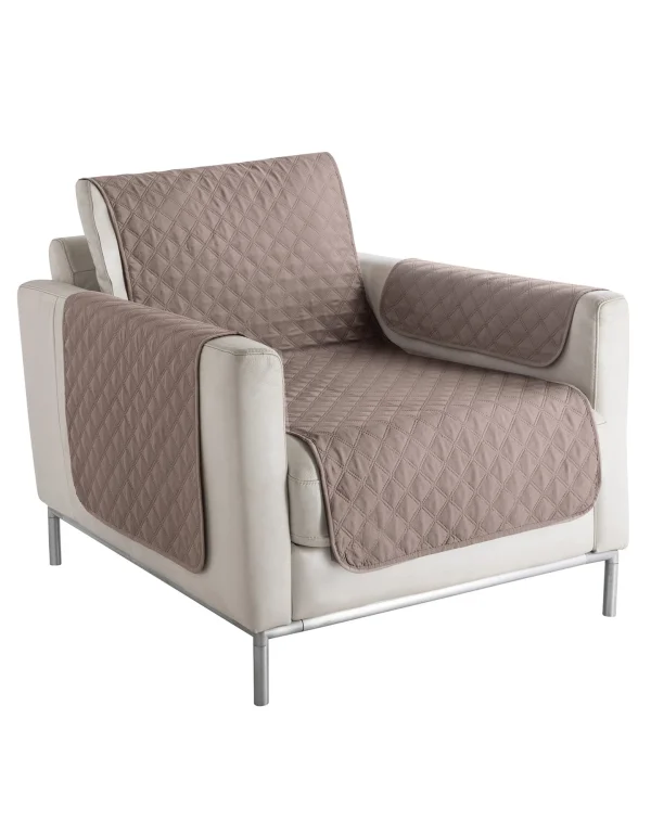 Blancheporte Protège-salon Réversible Microfibre Matelassé SOLDES TOUT À 3