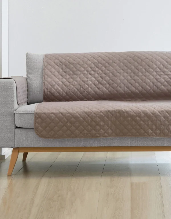 Blancheporte Protège-salon Réversible Microfibre Matelassé SOLDES TOUT À 4
