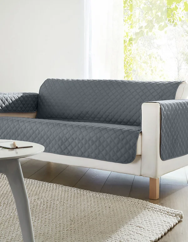 soldes en ligne Blancheporte Protège-salon Réversible Microfibre Matelassé 1