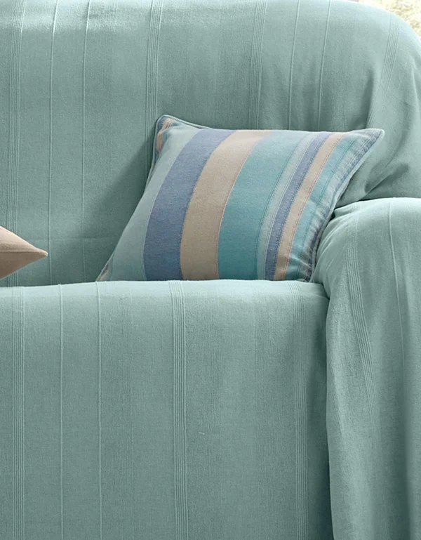 nouveau produit Blancheporte Housse Coussin Multicolore Coton Tissage Artisanal – Lot De 2 3