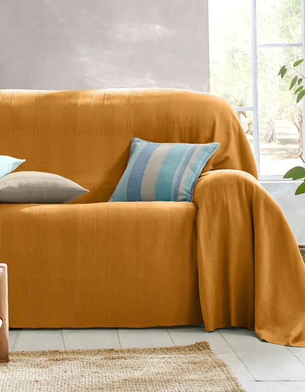 nouveau produit Blancheporte Housse Coussin Multicolore Coton Tissage Artisanal – Lot De 2 4