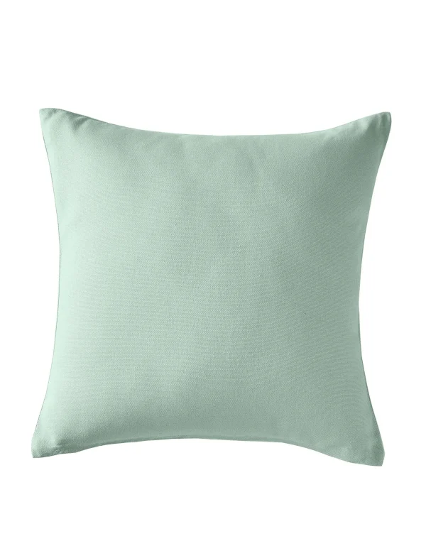 nouvelle saison Colombine Housse De Coussin Unie Bachette – Lot De 2 1