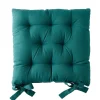 Officielle Colombine Galette De Chaise Carrée Unie Coton Bachette – Lot De 2 10