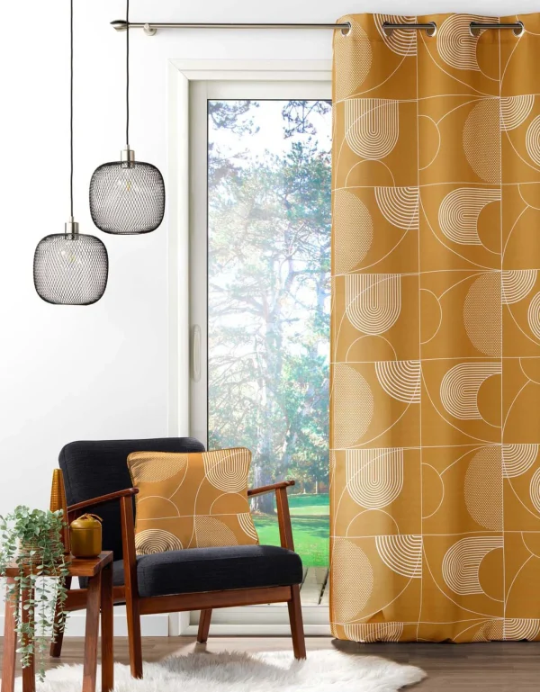 prix pas cher Blancheporte Coussin Imprimé Graphique 3