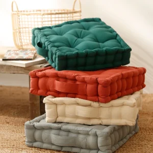 outlet Blancheporte Coussin De Sol Uni Coton 6