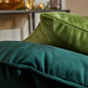 fashion pas cher Blancheporte Housse Coussin En Velours Uni – Lot De 2 9