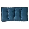 Blancheporte Long Coussin De Sol Bi-matière Velours/coton Uni magasin en ligne france 7