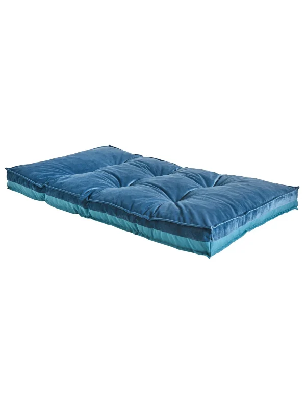 Blancheporte Long Coussin De Sol Bi-matière Velours/coton Uni magasin en ligne france 4
