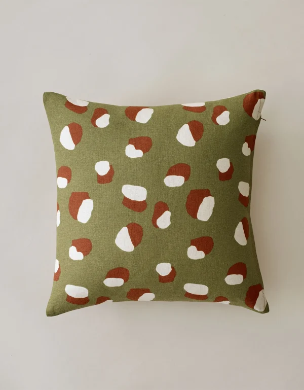 Boutique Blancheporte Housse De Coussin Carrée Imprimé Savana – Lot De 2 1