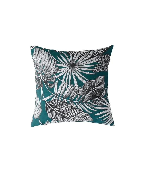 Blancheporte Housse De Coussin Imprimé Tropical – Lot De 2 bas prix 1
