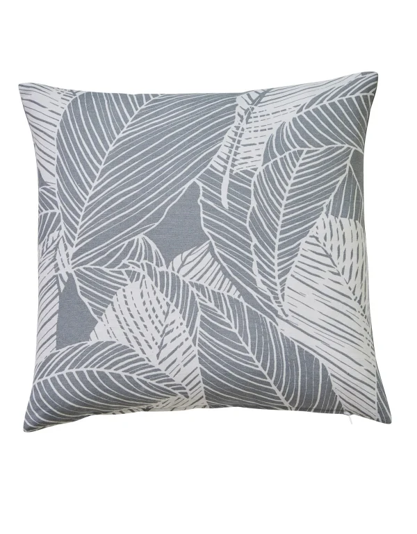 Blancheporte Housse De Coussin Carrée Imprimé Feuillage – Lot De 2 Meilleur Prix 1