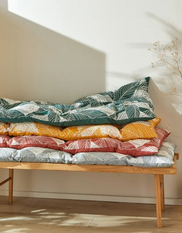 prix le plus bas Blancheporte Long Coussin Déco Coton Imprimé Feuillage 5