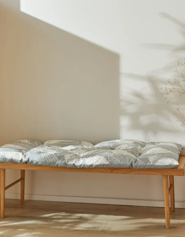 Blancheporte Long Coussin Déco Coton Imprimé Feuillage outlet 1