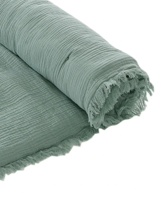 shopping pas cher Colombine Long Coussin De Canapé Double Gaze De Coton 5